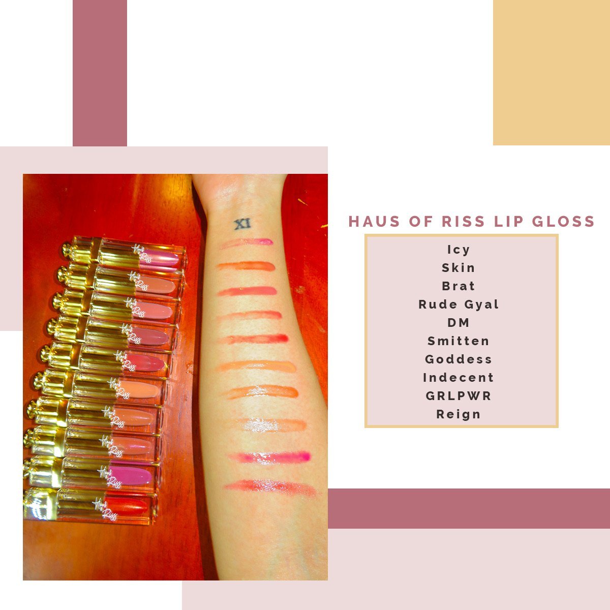 Sheer Lip Gloss - Haus of Riss